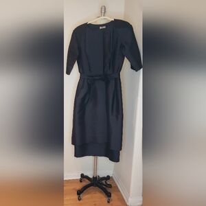 Budlock's Vintage Black Dress With Bow Detail